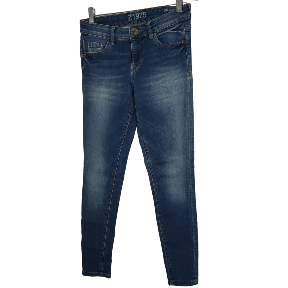 Zara Basic Denim Z1975 34 Skinny Ankle Fit Jeans Size 2‎